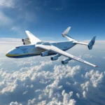 Avión Antonov An 225 en vuelo